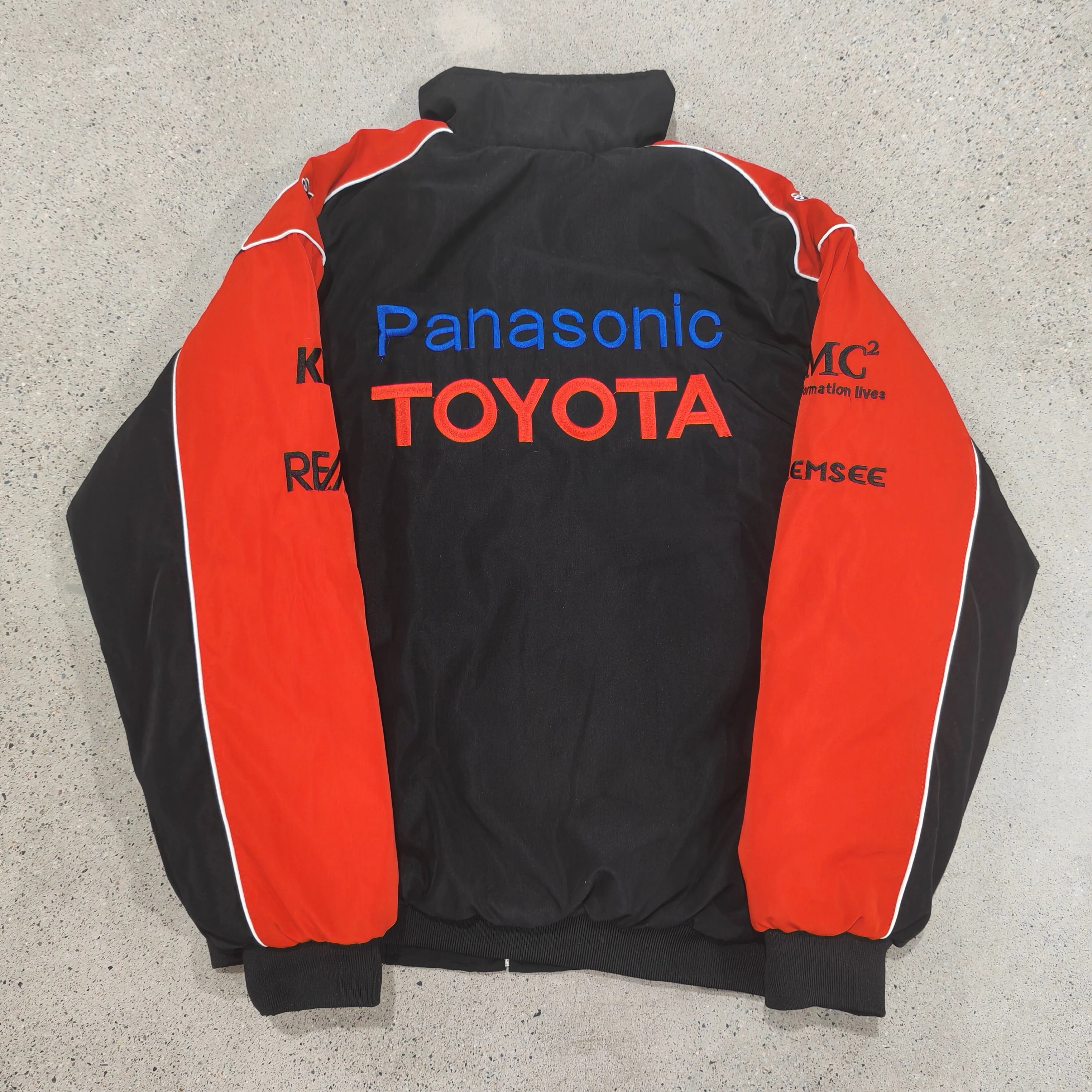 Team Racing Suit Embroidery Racing Suit Cycling Suit Motorcycle Suit Embroidered Casual Cotton Suit Racing Suit