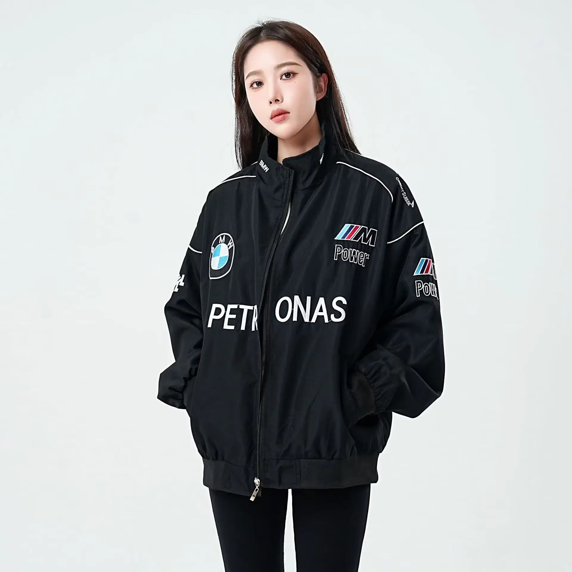 BMW Sauber F1 Team Racing Suit Men Leisure Spring Autumn Jacket Embroidery Lady Windproof Motorcycle Uniform Coat Trend Jacket